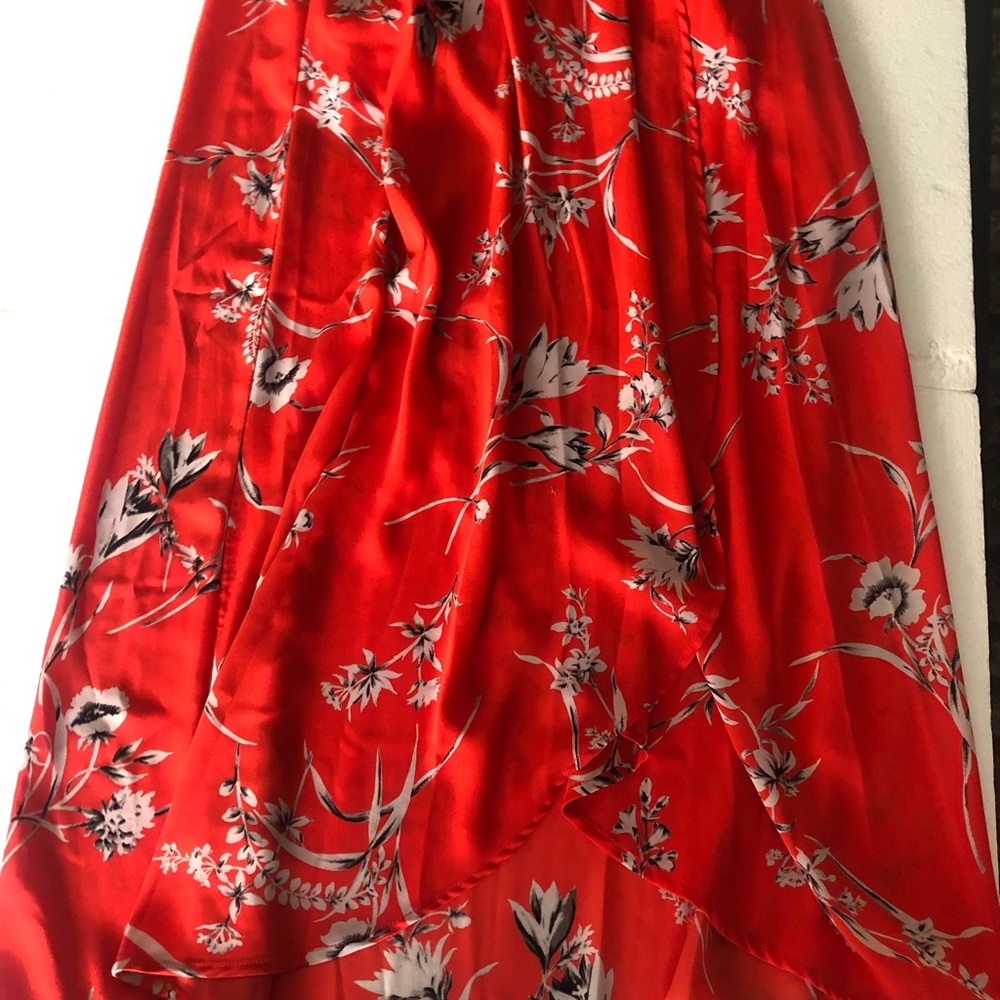 Dress Forum red floral maxi skirt - Picture 5 of 11